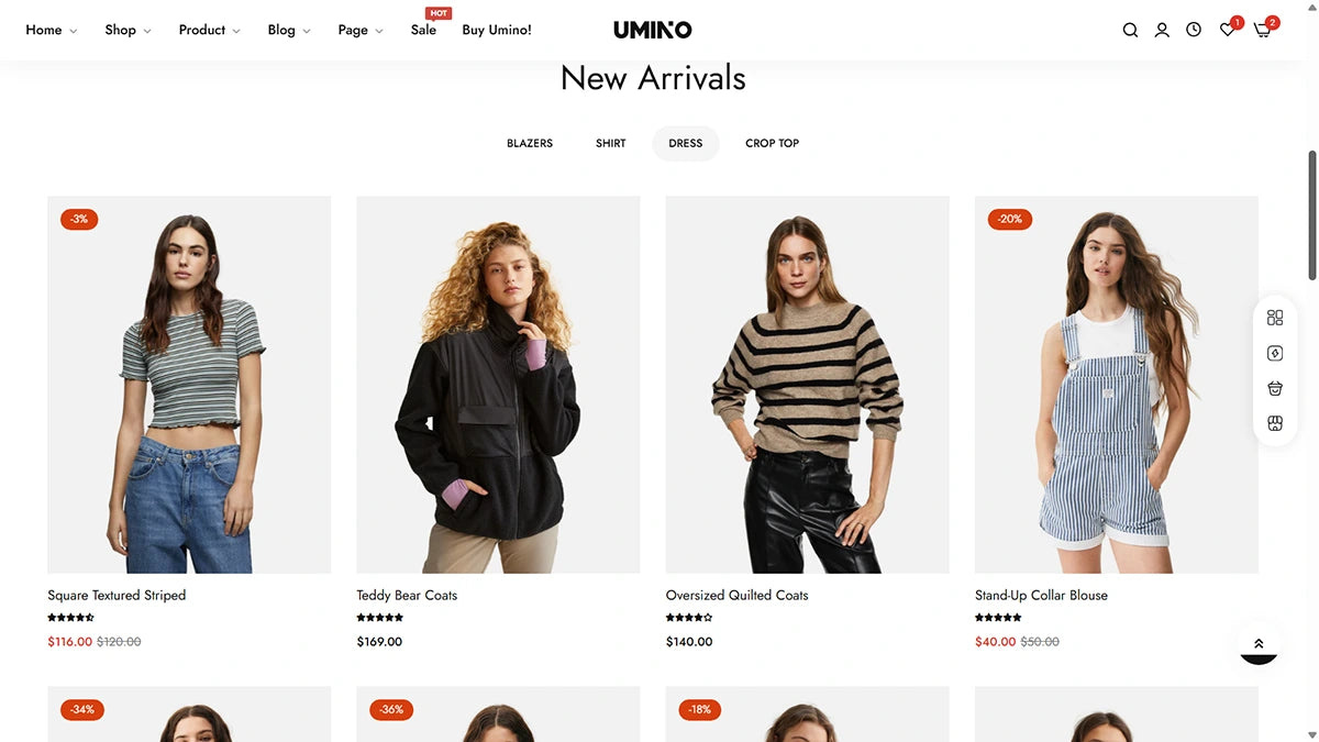 Umino Theme – Minimal Clothings | Img 2