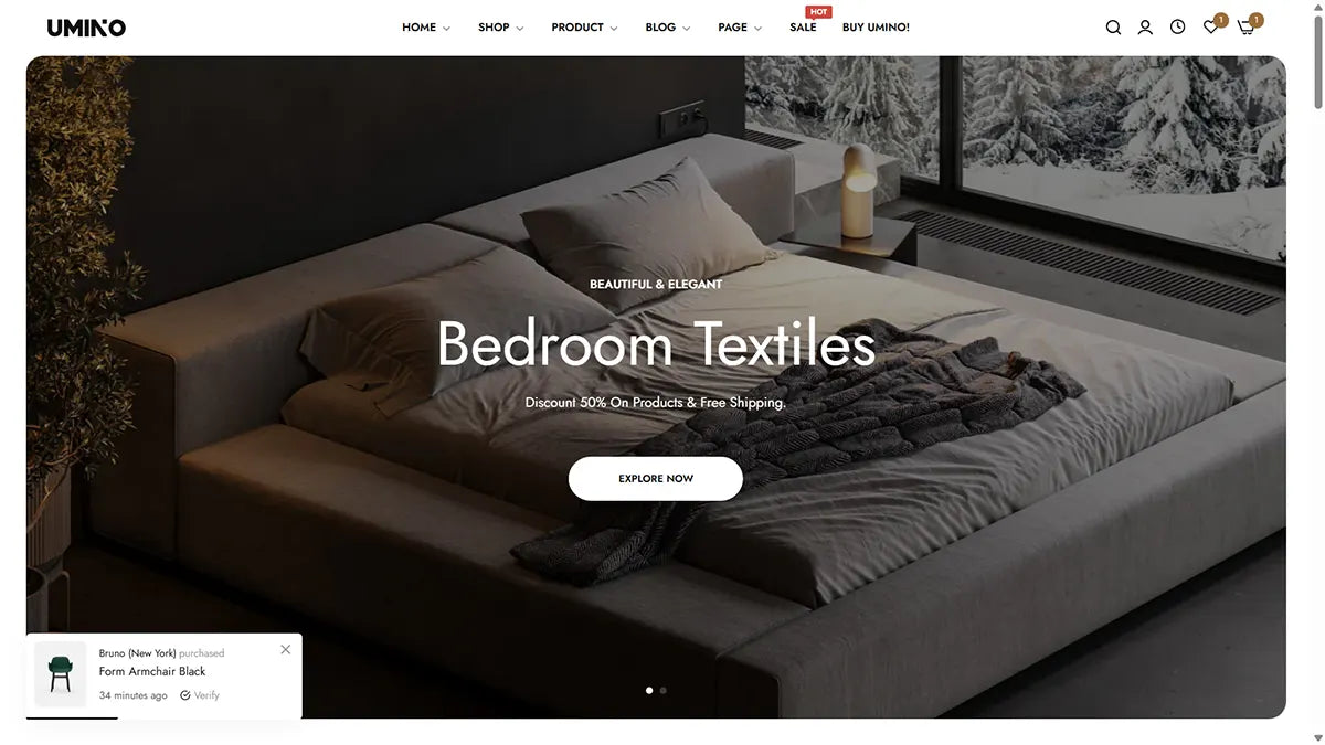 Umino Theme – Minimal Furniture - Img 1