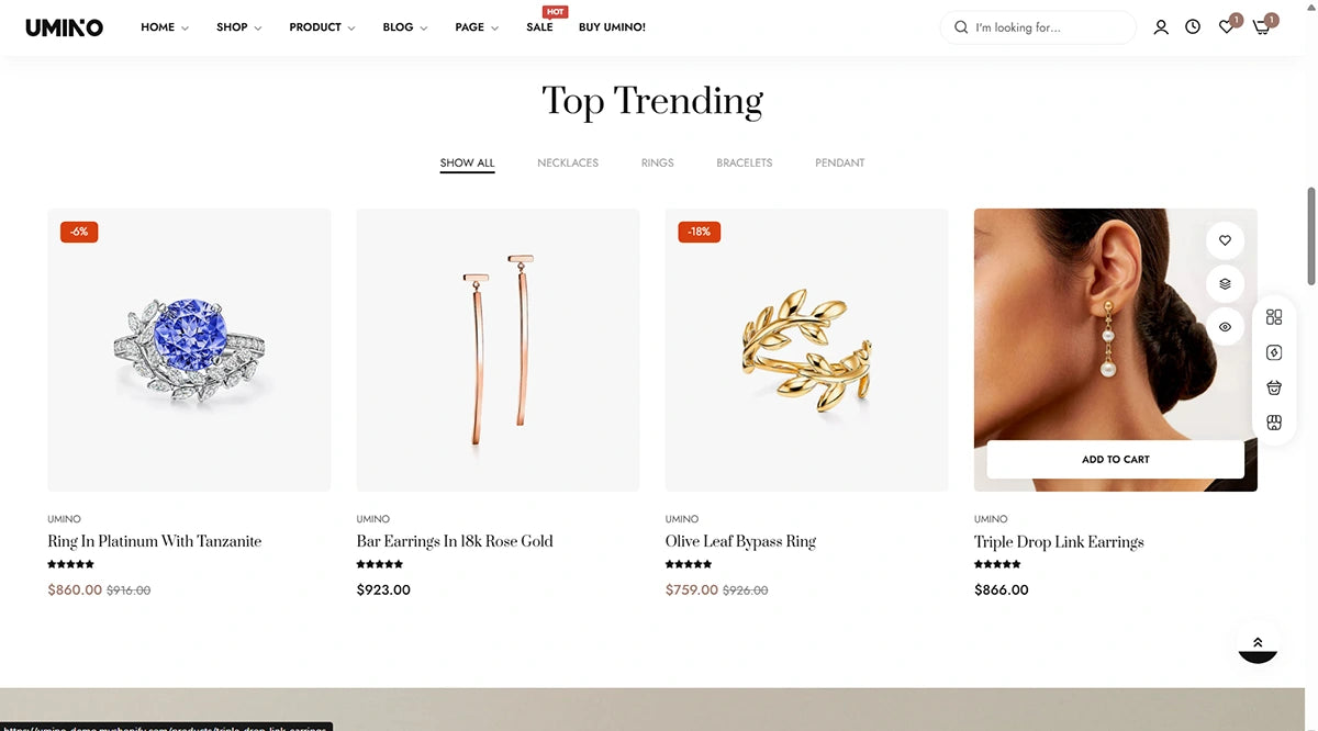 Umino Theme – Radiant Jewelry - Img 3