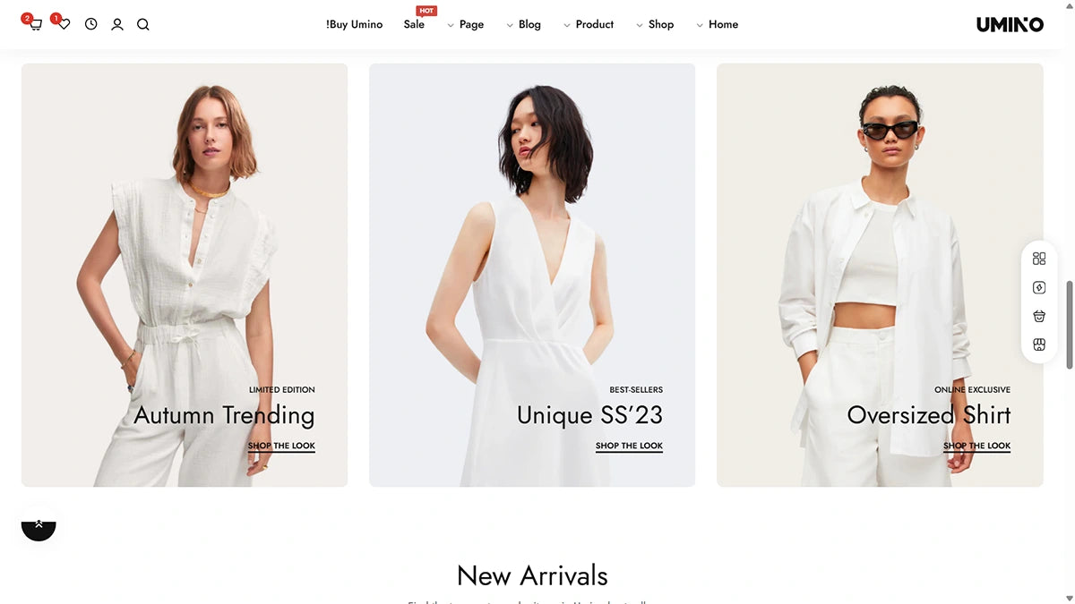 Umino Theme – RTL Demo | Img 4