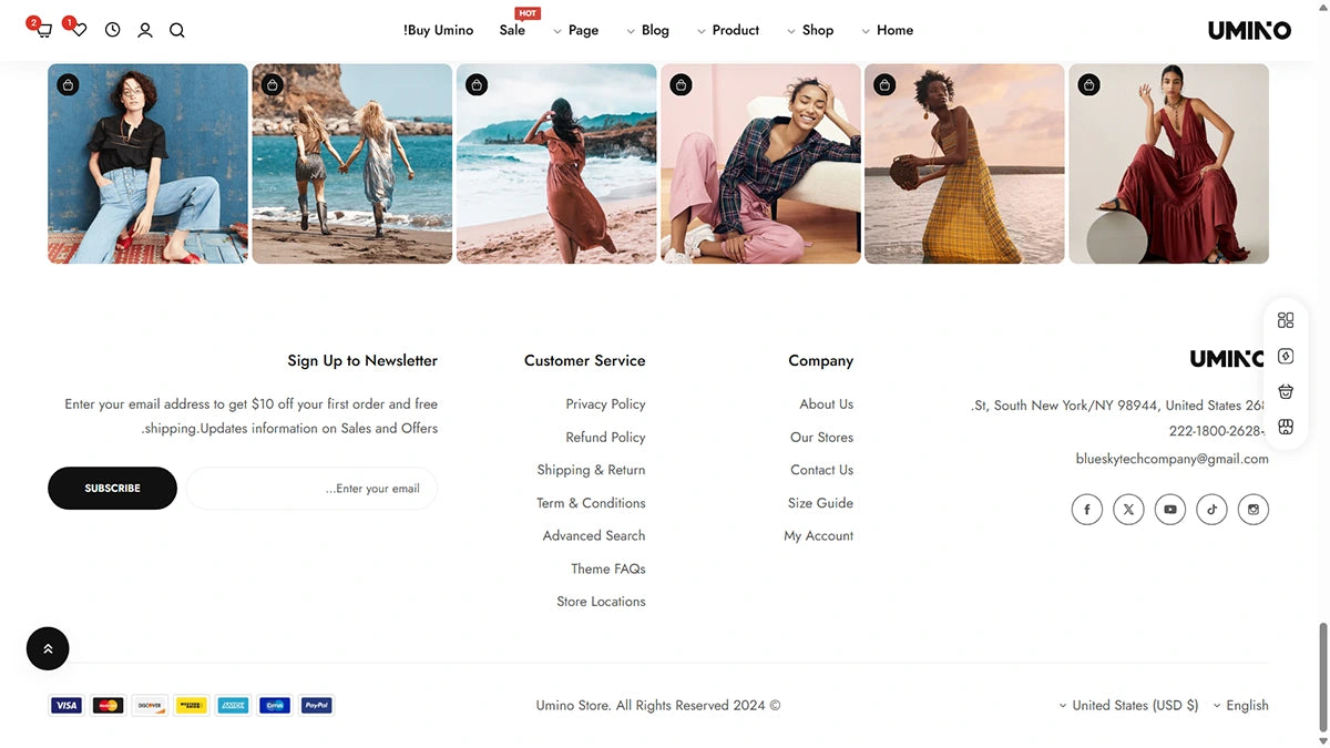 Umino Theme – RTL Demo | Img 5
