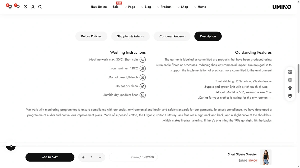 Umino Theme – RTL Demo | Img 7