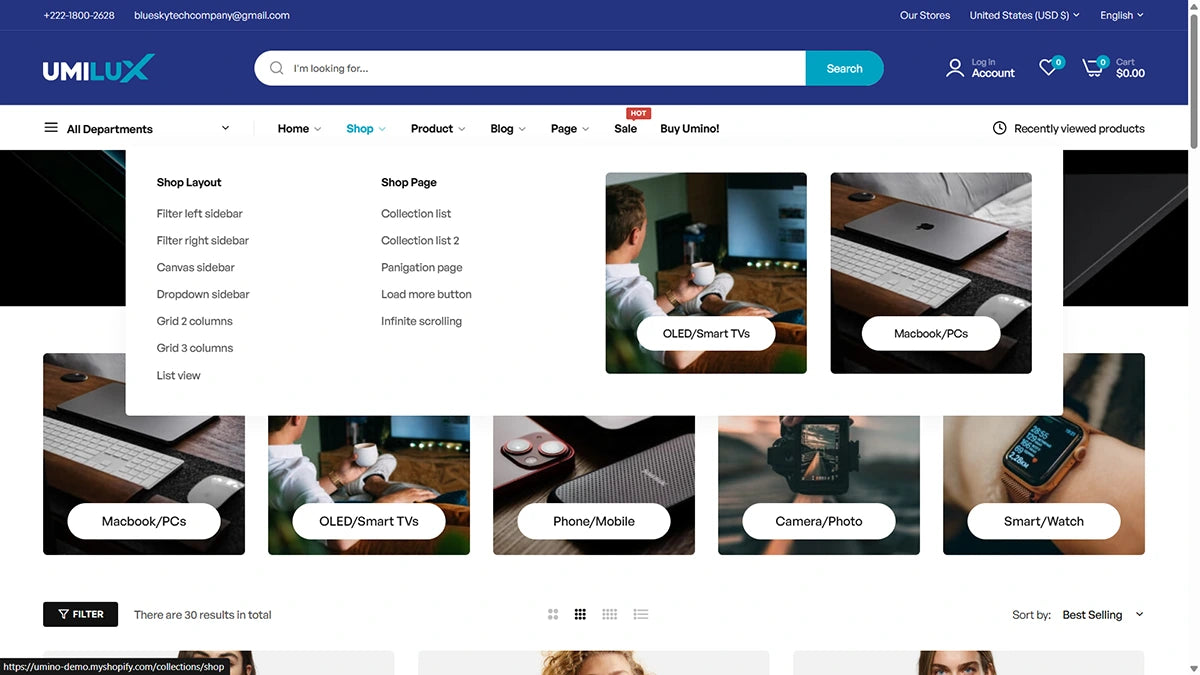 Umino Theme – Smart Digital - Img 5