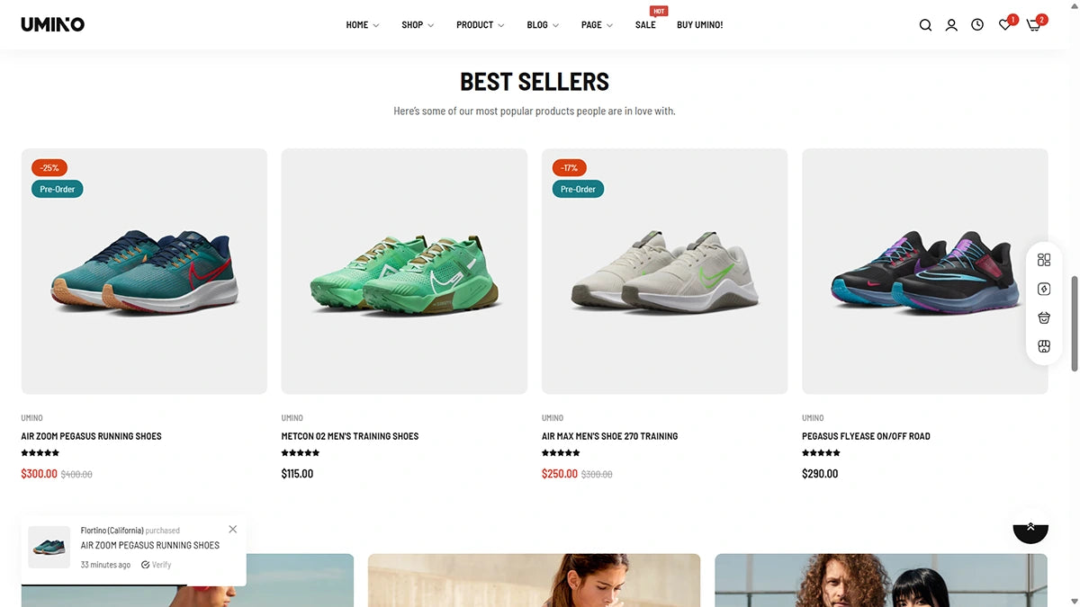 Umino Theme – Sneaker Store | Img 3