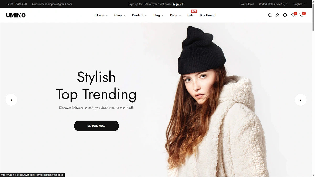 Umino Theme – Trendy Style | Img 1