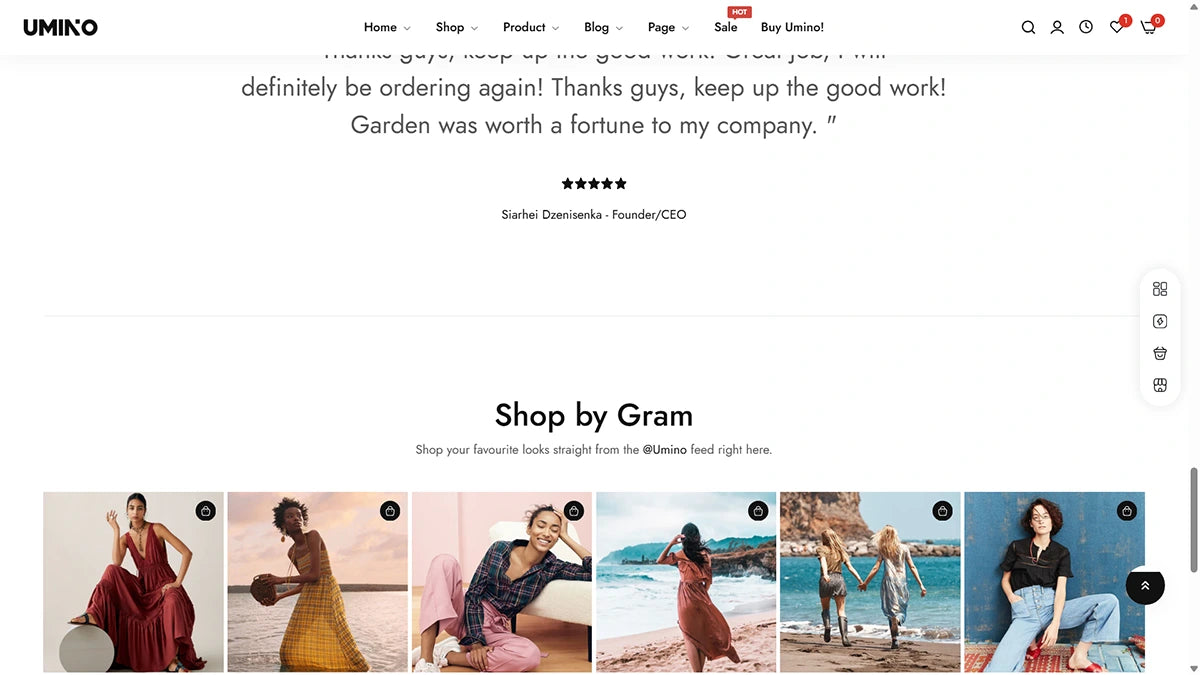 Umino Theme – Trendy Style | Img 3