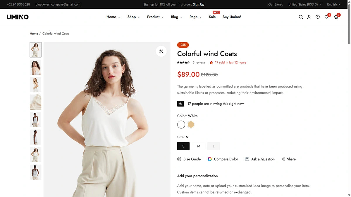 Umino Theme – Trendy Style | Img 4