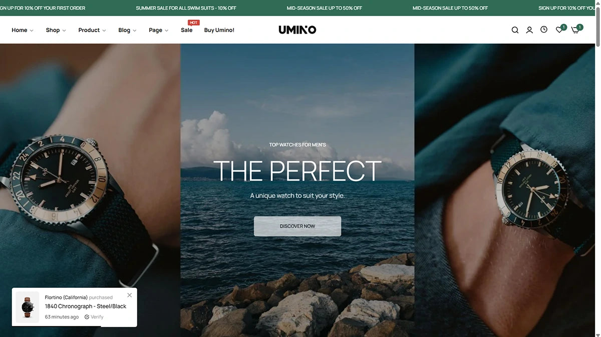 Umino Theme – Unique Watches - Img 1