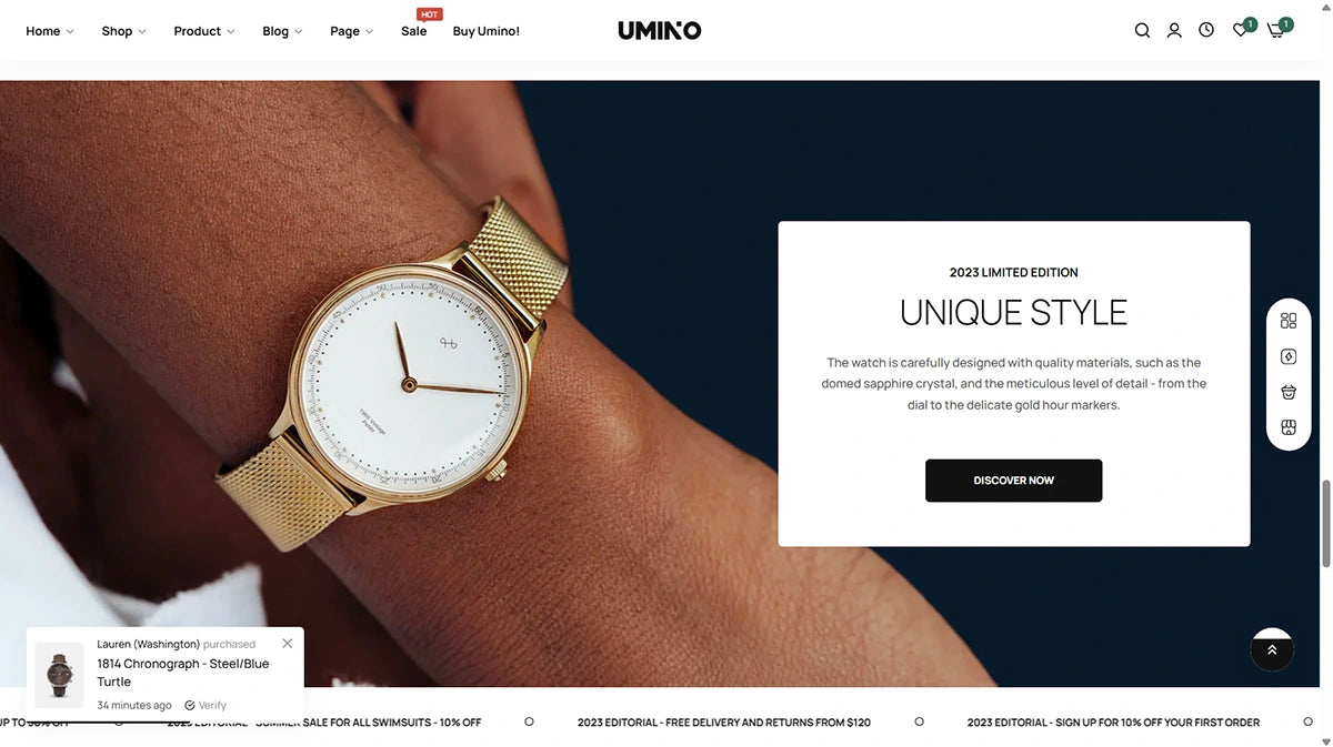 Umino Theme – Unique Watches - Img 5