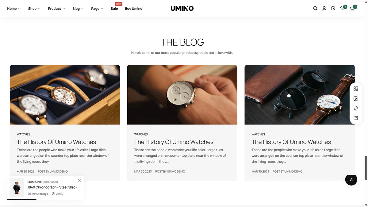 Umino Theme – Unique Watches - Img 6